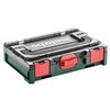 metabo metaBOX 63 XS Organiser, Stackable Small Parts Magazine Box,