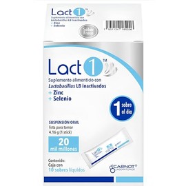 Lact 1 con 10 sobres líquidos