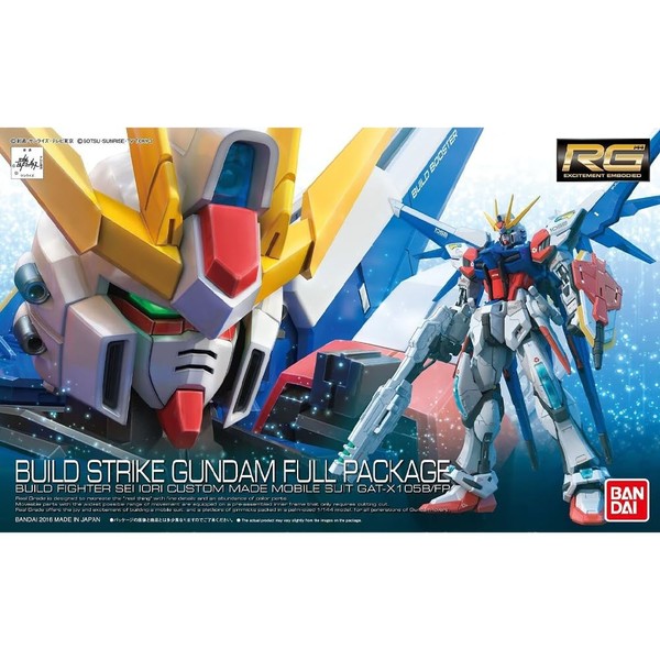 Bandai Hobby - Maquette Gundam - 23 Build Strike Gundam Full Package Gunpla RG 1/144 13cm - 4573102630841
