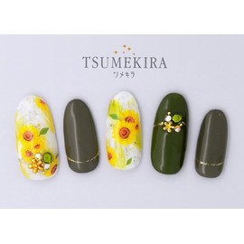 Tmekira Sunflower 2 Nail Sticker