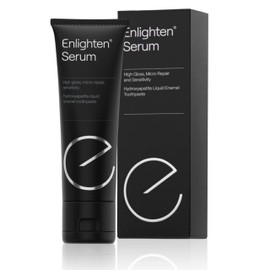 Enlighten Serum – Sensitive Repair Toothpaste - Daily, Vegan Toothpaste for Sensitivity Relief with Hydroxyapatite - Enamel Repair Toothpaste to Protect and Restore - 75ml