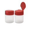 1 oz Plastic Spice Jars with Red Flip & Sift