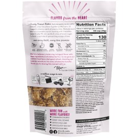 Marimix Snack Mix | Toasty Peanut Butter 3 Pack | Crunch Baked Sweet & Salty Savory Plant Based Naturally Gluten Free Whole Grain Fiber Charcuterie Pretzel Trail Party Mix | No Artificial Ingredients