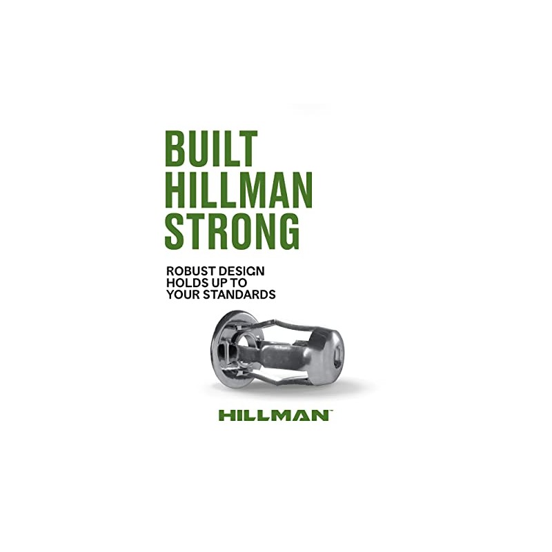 Hillman 59126 Tuercas de gato cortas (1/4"-20) - 15 piezas,