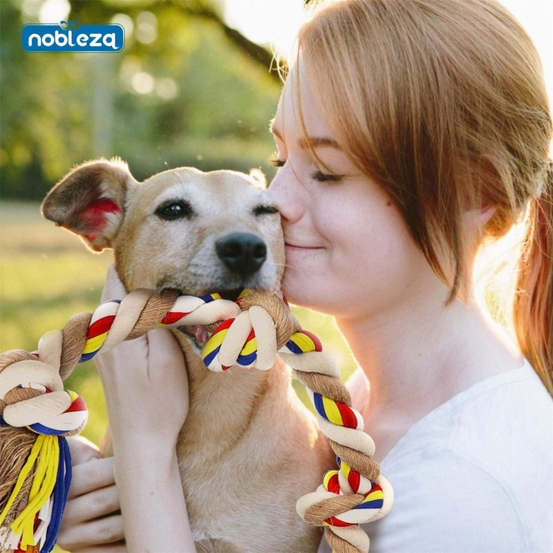 Nobleza - Dog toy rope made of 100% cotton, which