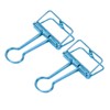 50Pcs Hollow Binder Clips Metal Paper Binder Clips for Documents