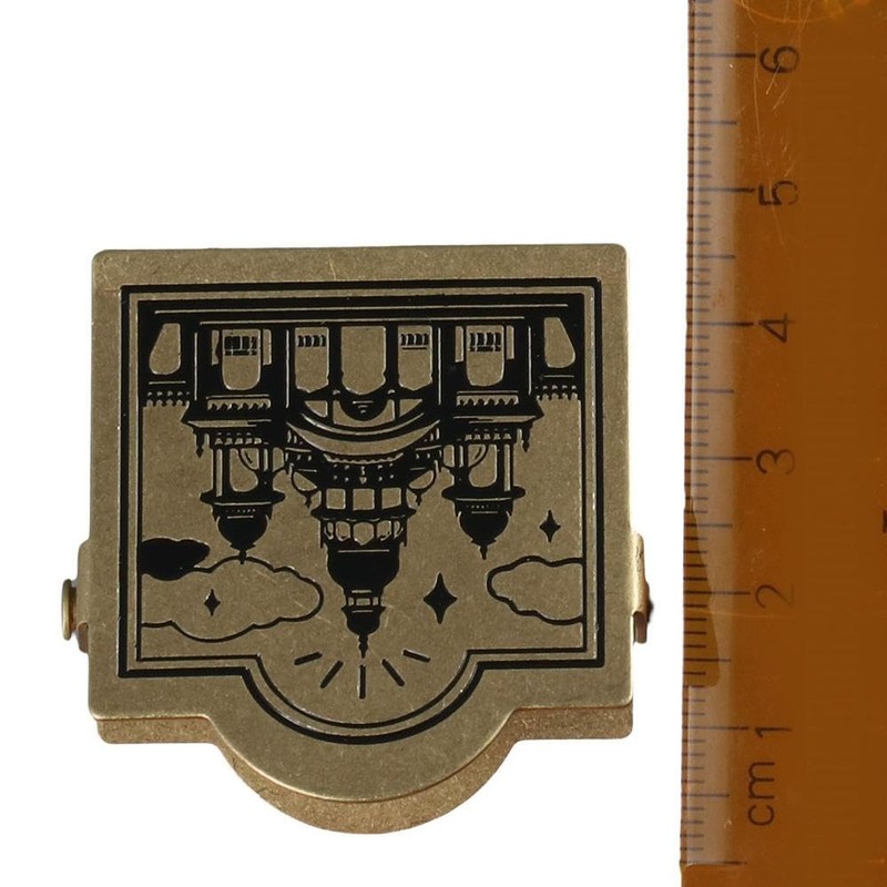 Risedot Reusable Brass Binder Clip, Notebook Binder Clip, for Home,