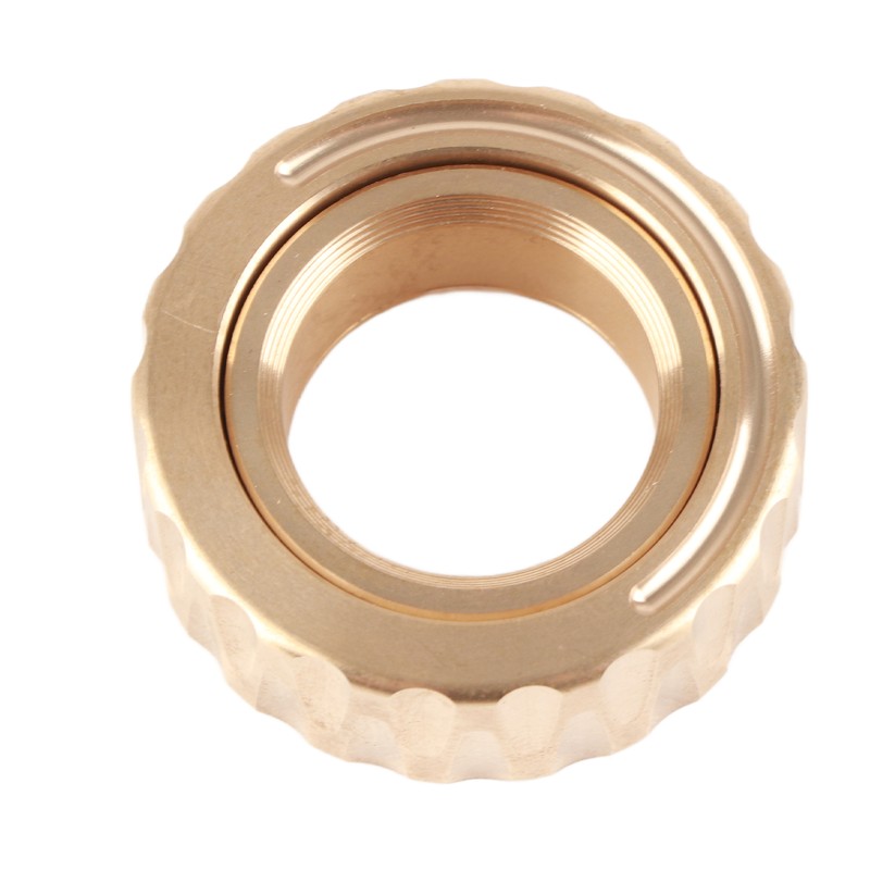 Gears Fidget Ring Anxiety Relief Rotatable Portable Metal Magnetic Adults