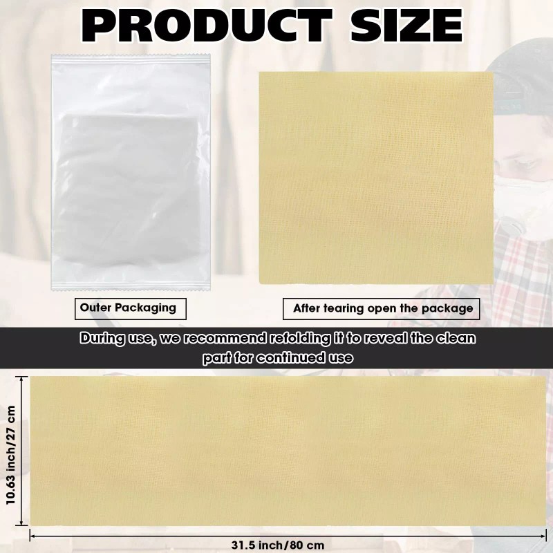 Eccliy 12 pack Painter Tack Cloth Woodworking Automotive Dust Remove