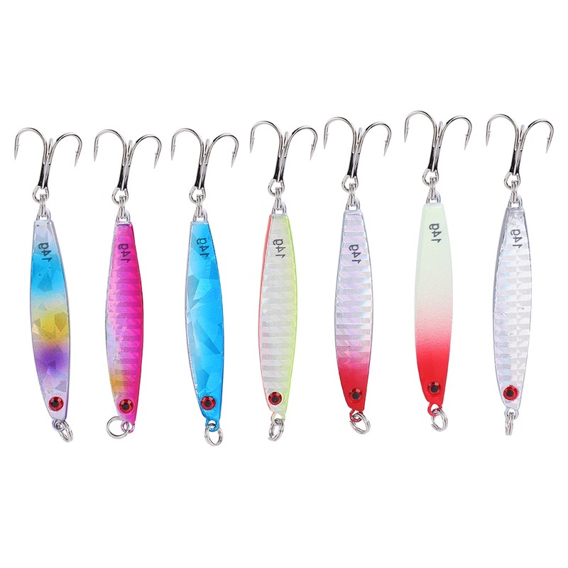 7pcs Mini size Fish Shape Fishing Hard Lure Bait with