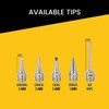 Berkling 2.4MM Conical Tip 5PCS Pack for BSG-518 and BSG-568