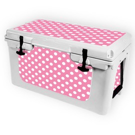 MightySkins (Cooler Not Included) Skin Compatible with RTIC 45 Cooler (2017 Model) - Mini Dots | Protective, Durable, and Unique Vinyl Decal wrap Cover | Easy to Apply | Made in The USA