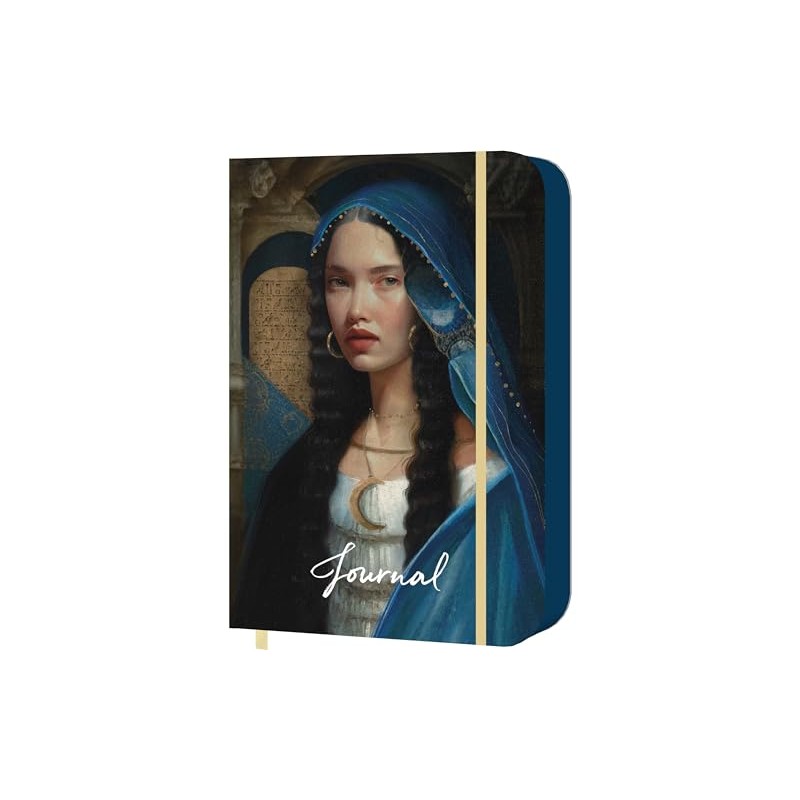 Journal "Meditation": Notizbuch A5 dotted | Mit Farbschnitt, Lese- und