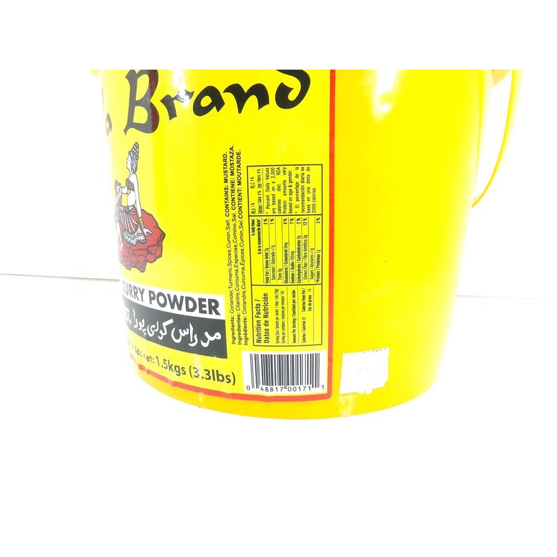 Kala Brand Madras Curry Powder Tub 3.3 Lbs