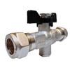 TC 15mm Compression Double Check Valve with Lever Isolating Valve