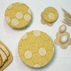 Reusable Bowl Covers for Bread Proofing - Botanical Embroidery Linen