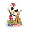 A Banner Day (Mickey and Pluto) Patriotic Figurine
