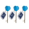 Triple Pack Radar Blue Badge Co Genuine & Offical NKS