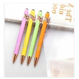 Olihpyyut Ballpoint Pen 1.0 mm Retractable Ballpoint Pen Smooth Writing Pens Rollerball Pen Pack of 4