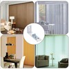 Sumnacon Blind Mounting Brackets - 6 Pcs Metal Wall Mounted