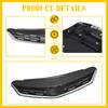 JHRISE Front Bumper Upper and Lower Honeycomb Mesh Grille For