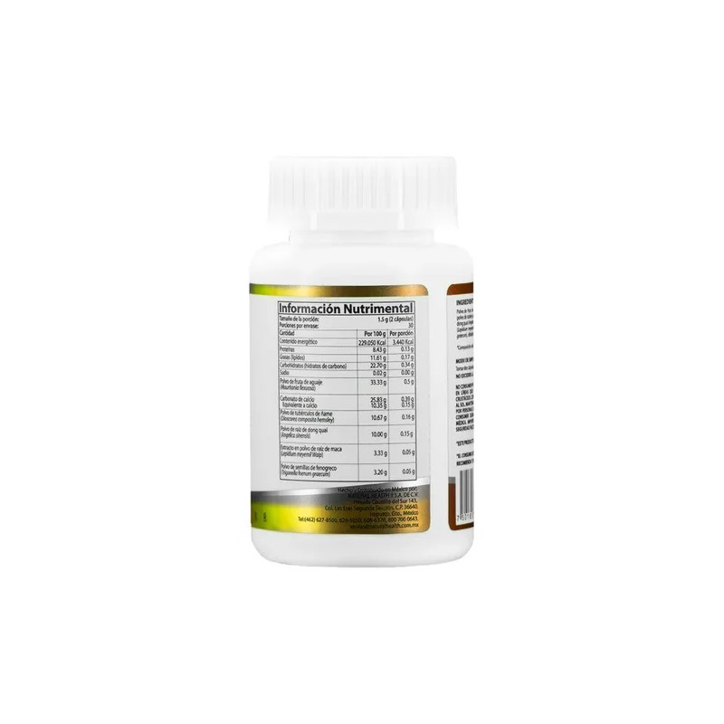 Aguaje Peruano + Dioscorea + Dong Quai + Maca 2pz