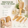 6 Piezas Cepillo para Cabello, Antiestático，Peine para Cabello Antiobstrucción, se