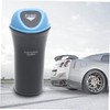 FUNOMOCYA Portable Garbage Can Leakproof Vehicle Trash Bin Clip Design