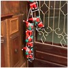 BECOND Climbing Ladder Santa Claus Doll Christmas Prop Wall Tree
