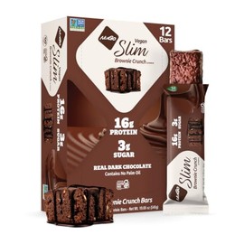 NuGO Slim Brownie Crunch, 1.59-Ounce (Pack of 12)