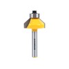 YONICO Chamfer Router Bits Edge Forming 45 Degree 1/4-Inch Shank