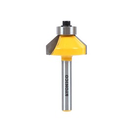 YONICO Chamfer Router Bits Edge Forming 45 Degree 1/4-Inch Shank 13104q
