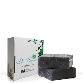 Dr. Benjamin Handmade Natural EM/Effective Microorganism Technology and Herb Bath Bar Soap (Bamboo Charcoal, 2 pack)
