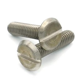 Sidewalk Bolts Slotted Stainless Steel Hurricane Bolts 5/16"-18 x 1-1/2" Qty 25