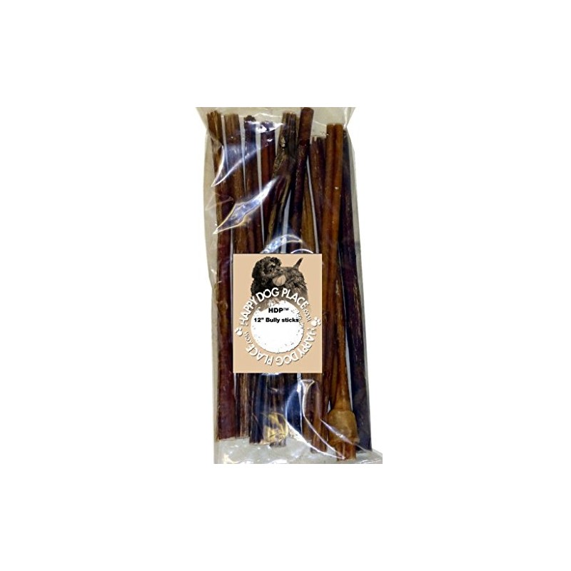 HDP Select 12" Bully Sticks Size:Pack of 12