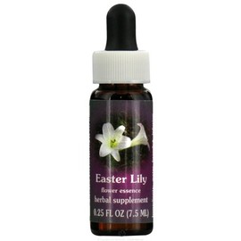 Flower Essence Services Easter Lily Dropper Herbal Supplements, 0.25 Ounce