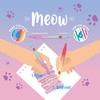 Legami - Set di 6 Pennarelli Doppia Punta Meow, Inchiostro