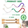 4Pcs Cat Chew Toys | 2 Silvervine Sticks & 2