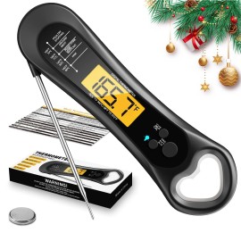 Biison Ultra Fast Digital Thermometer with Bottle Opener IP66 Waterproof 3s Read