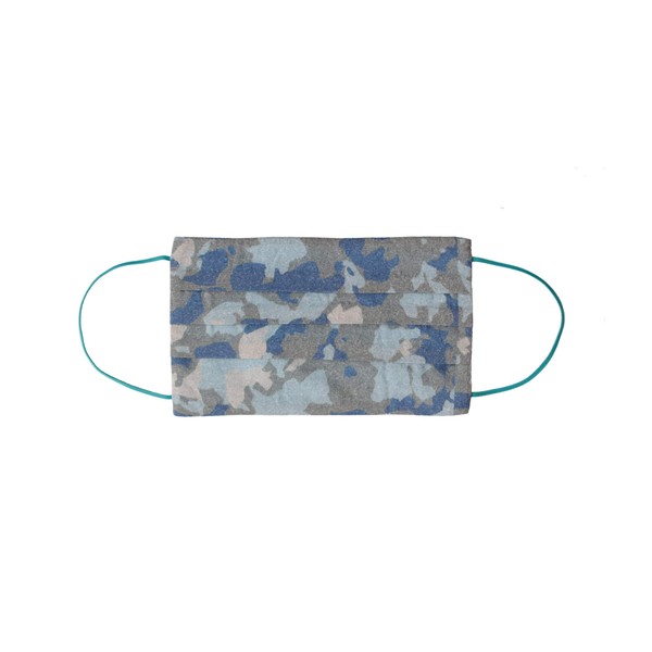 CODELLO Men's Camouflage Cotton Mask - turquoise