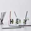 Design Letters Straw (Pack of 10) Includes Cleaning Brush (Multi