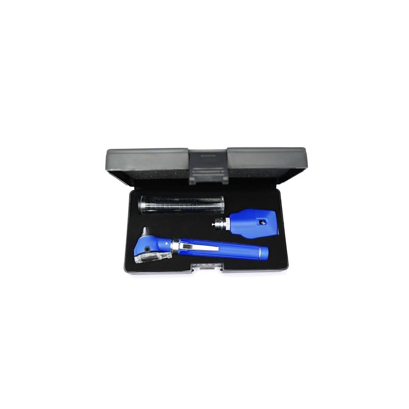 Estuche de Diagnostico Oto/Oftalmo Estuche Rígido, Azul Rey