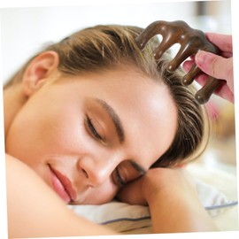FOMIYES Pcs Unique Design Scalp Massager Wooden Massage Comb for Head Body Massage