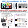 Double Din Car Stereo with Wireless Carplay,Wireless Android Auto,7 inch