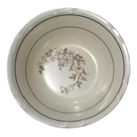 plasticos genericos Plato Pozolero Hondo 20 Cm Melamina, Incluye 6 Piezas