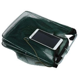 Fishing Trap Net Foldable Fishing Net Nylon Crab Shrimp Cage Nylon Foldable Crab Fish Trap Cast with Zip, Available in 6/12 Holes (6 Holes)