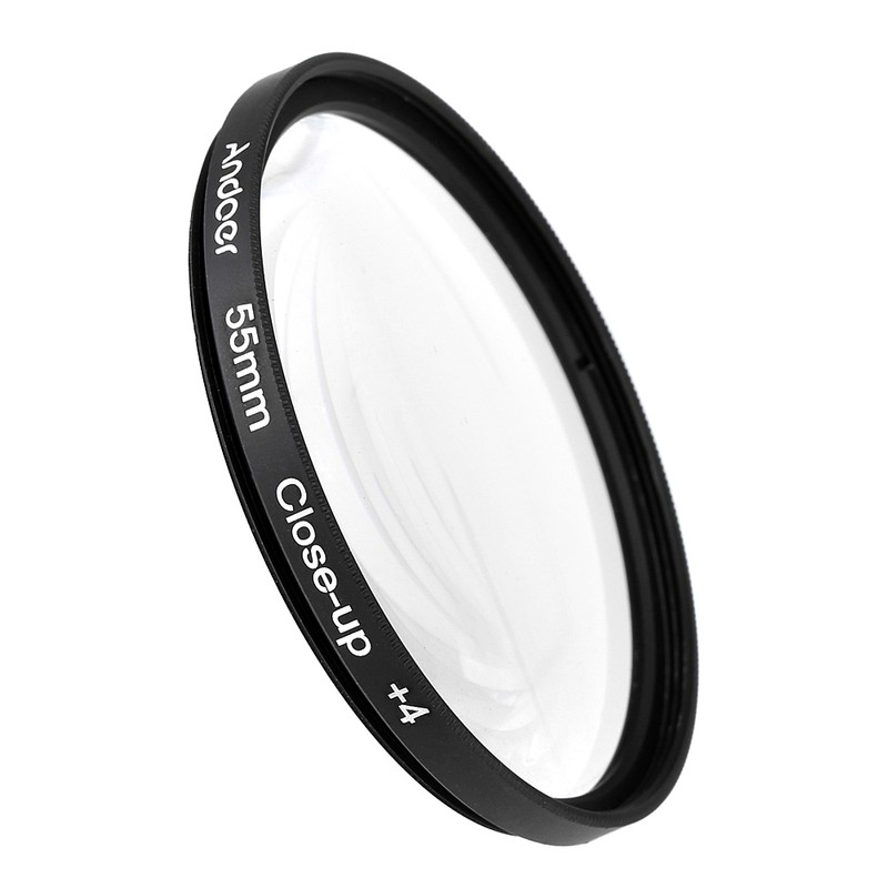 Andoer 55mm Macro Close-Up Filter Set +1 +2 +4 +10