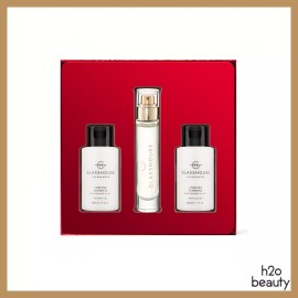 Glasshouse Christmas Fragrance set (shower gel, lotion. EDP) *NEW IN BOX*
