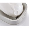 Joseph Joseph Bathroom Slim, Compact, Space Saving Soap Dish Holder,