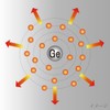 GE-7S-10 Peak Pine Germanium Grains, Round Sala Shape, 10 Pieces,